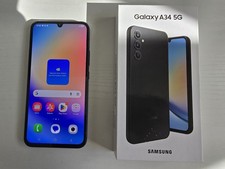 Samsung Galaxy A34 5G 6/128Go A346B/DSN Noir Débloqué Garantie 12 Mois