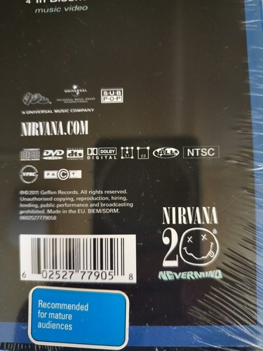 NIRVANA Nevermind 20th Anniversary Limited Edition Box 4 CDs + DVD Sealed - Picture 12 of 20