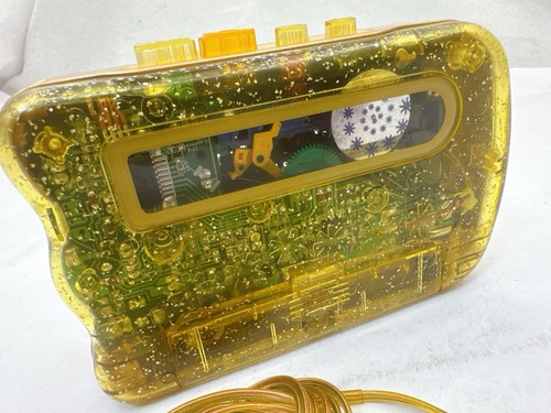 Sony Walkman WM-3500SP Whoopee Gold Skeleton Portable Cassette Player Tested - Picture 4 of 16