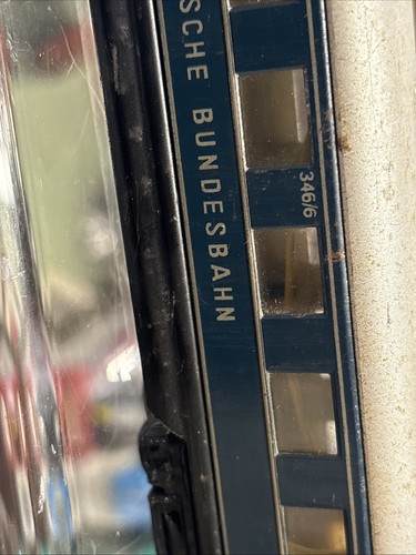 MARKLIN HO SCALE 346/6 TIN 2 ND CLASS PASSENGER CAR Vintage Rare - Picture 4 of 20