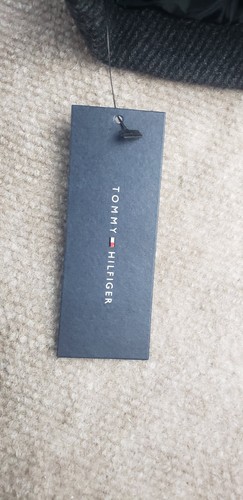 Tommy Hilfiger Overcoat/Long Jacket Men's Sz XL Wool Blend Charcoal Twill New - Picture 3 of 20