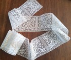DENTELLE -de Calais au filet début XXe -200 cmx 8 cm
