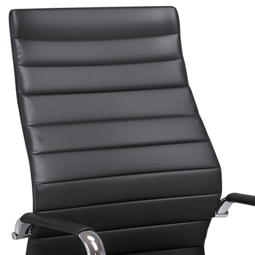 Primero Black Faux Leather Adjustable Office Chair - Picture 3 of 10