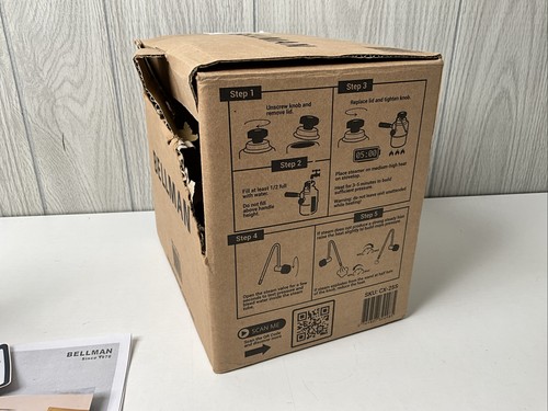 BAD BOX Bellman CX-25S Milk Frother Stovetop Steam Maker Stainless Latte Capp - Picture 12 of 12