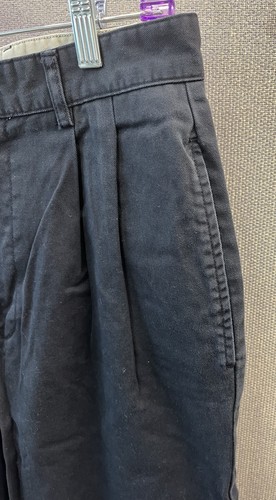 ETIQUETA DELANTERA PLISADA NEGRA TOMMY HILFIGER TALLA 32/35 - Imagen 4 de 13