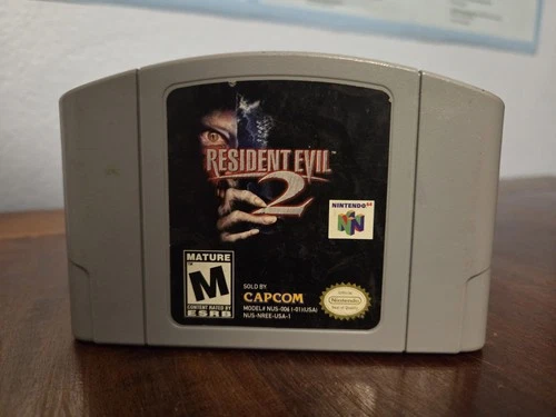 Resident Evil 2 (Nintendo 64, 1999) N64 Authentic Cart Only