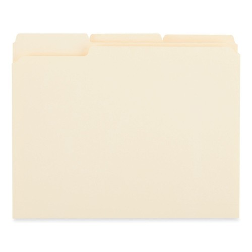 Universal 18102 Aktenordner mit 1/3 geschnittenen oberen Registerkarten - Brief, Manila (250/CT) NEU - Bild 2 von 4