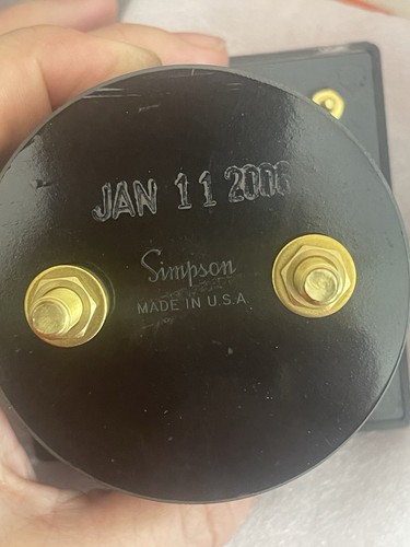 SIMPSON 03595 MODEL 1357ET 120V. 3.5". - Picture 4 of 6