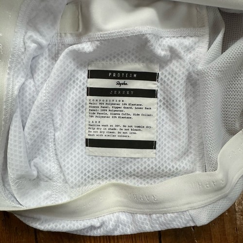 Rapha / Pro Team Herren / Radtrikot / Cent Col Challenge / Weiß / Neu / L - Bild 8 von 9