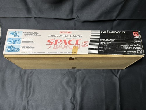 Vintage KALT RC Helicopter Space Baron S Made in Japan (New in box) - Bild 13 von 13