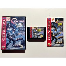Contra Hard Corps (Sega Genesis) Complete CIB Authentic Works🔥