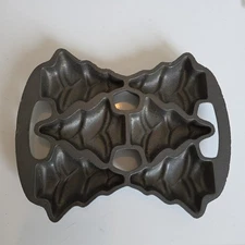 John Wright Vintage Cast Iron Christmas Tree Mold USA 1991