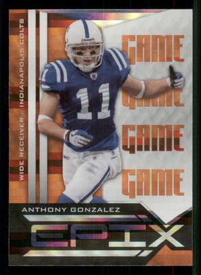 2010 Epix Epix Game Orange #96 Anthony Gonzalez