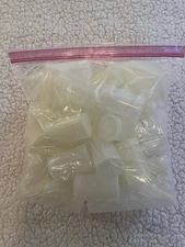 54 pcs with lids-Empty 35mm Film Storage Containers canisters Most Are Clear