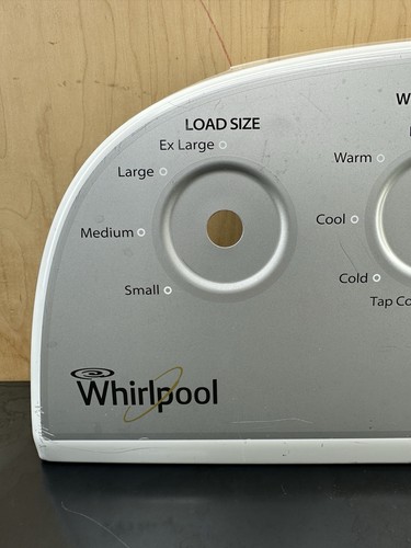 Gebrauchte OEM Waschmaschine Konsole Baugruppe W10468410 passt Whirlpool WTW4800BQ1 - Bild 7 von 22