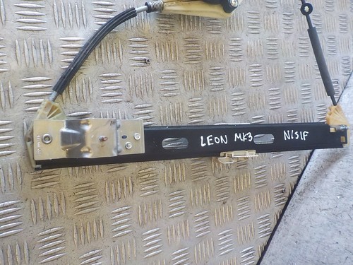 Seat Leon Mk3 2014 pasajero puerta delantera ventana motor regulador 5F4837461D 13-20 - Imagen 10 de 17