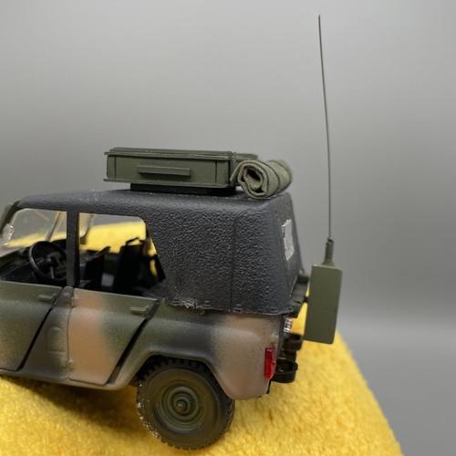 vintage UAZ-469 A34 RARE military conversion USSR CCCP 1/43 NOVOEXPORT soviet - Picture 11 of 20