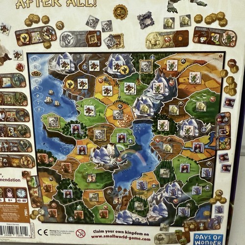 Small World: Days of Wonder Board Game, Complete - Picture 5 of 5