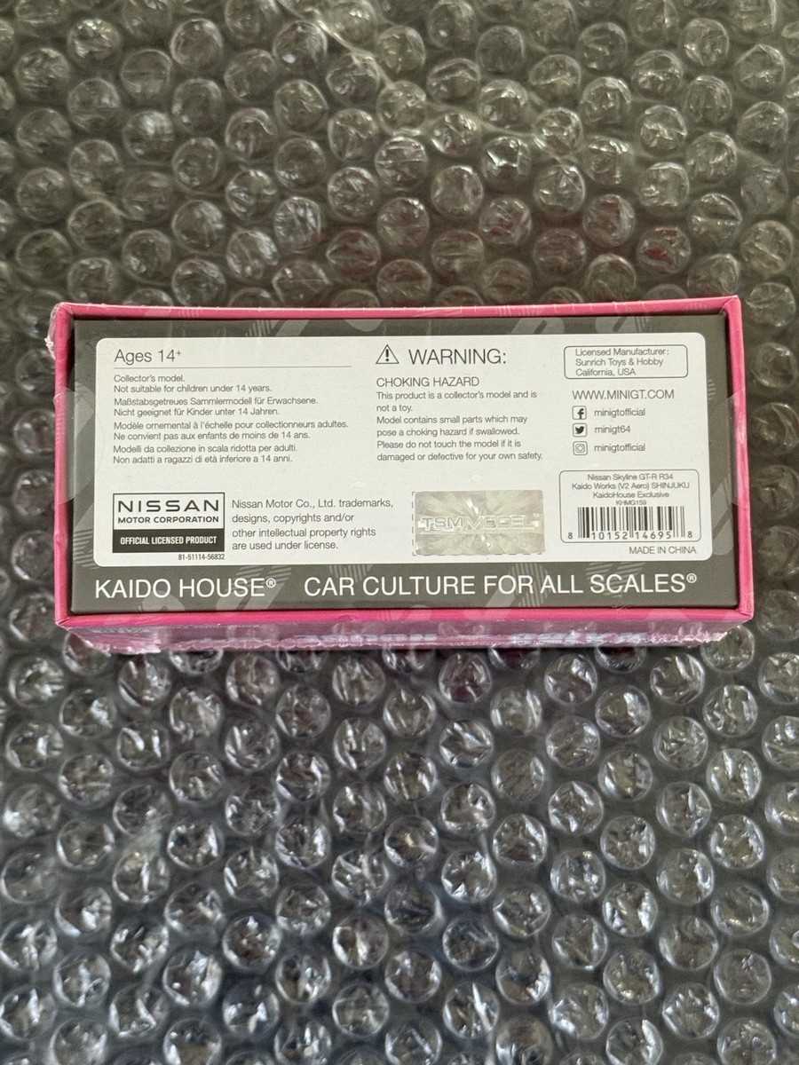 Kaido House LTD EDN R34 GT-R Skyline Shinjuku V2 Aero “GHOST