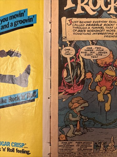 FRAGGLE ROCK Vol. 1, #1 vintage Marvel Star comic book 1985 Jim Henson Muppets - Picture 2 of 5