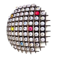 Golf Ball Display Case in The Shape of a Ball, Golf Ball Holder Will Hold up ...