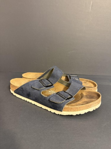 Birkenstock Arizona Schuhe Herren Größe 12 45 Wildleder Leder Sandalen J.Crew Germany