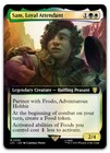 Sam, Loyal Attendant (Extended Art) #90 (Foil) NM Lord of the Rings Magic MTG
