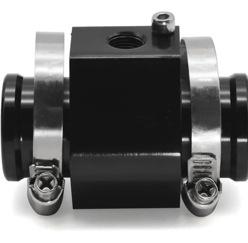 26mm Water Temperature Joint Pipe Sensor Gauge Hose Adapter With Clamps New - Foto 15 di 16