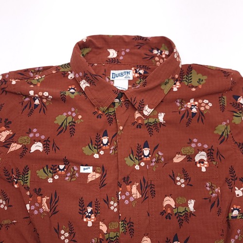 Duluth Trading Strampler Damen Medium Henna Gartenzwerge Gartenpullover - Bild 4 von 8