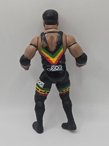 D Lo Brown WWE WWF WCW Actionfigur. Guter gebrauchter Zustand - Bild 2 von 2