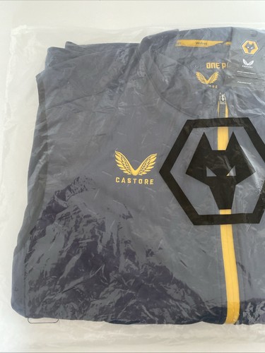 Wolverhampton Wanderers 2021-22 Castore Player Issue Pro Travel Jacket Size 3XL - Picture 2 of 24