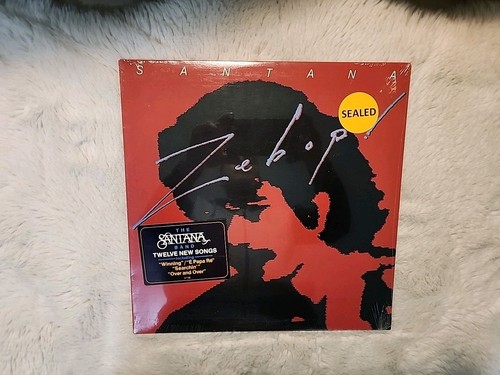 Santana Zebop! SEALED 1ST 1981 Vinyl FC 37158 OG LP Happy Sticker Pop Rock Jazz  - Picture 1 of 13