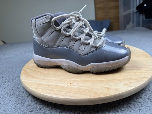 Nike Air Jordan 11 Cool Grey Boys Sz 7Y Retro Soft Grey Style #528896-003