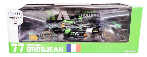 Greenlight 11242 2024 IndyCar #77 Romain Grosjean Juncos Hollinger JHR 1:18 Scal