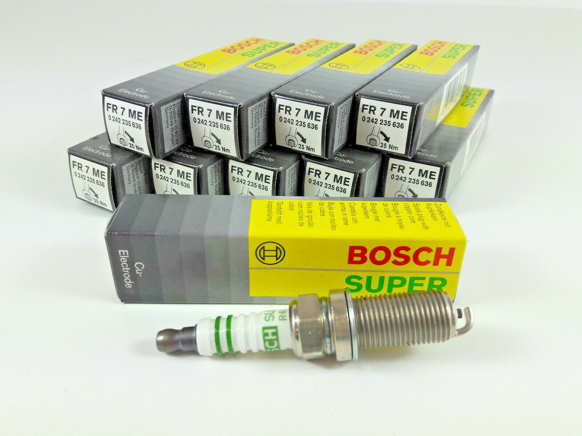 1x BOSCH Spark Plug FR7ME 0242235636 SUPER | eBay