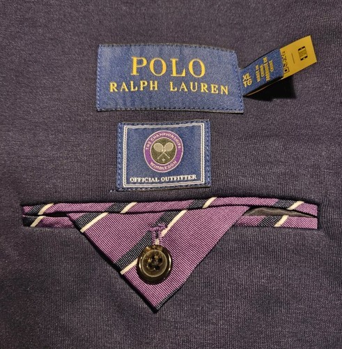Genuine Polo Ralph Lauren Wimbledon Double Knit Blazer - Navy Size XL - Picture 8 of 10