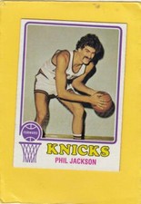 1973-74 Topps #71 Phil Jackson New York Knicks EX/NM # 23110
