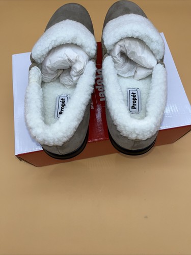Propet Colbie Women's Slipper 9 1/2 W. WXX004S. Stone Color. - Picture 6 of 10