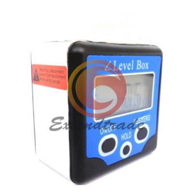   LCD Digital Inclinometer Level Box Gauge Angle   Protractor New #E1