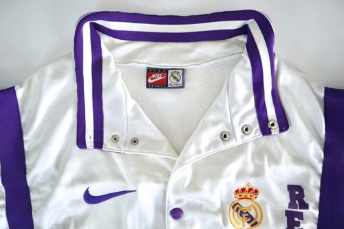 REAL MADRID CF 90s NIKE Basketball Sweatshirt 2XL Player Spain Vintage Pullover - Bild 4 von 14