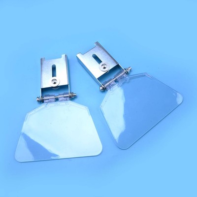 2pcs 12x7.8cm Replacement Guard Bench Grinder Eye Protection Safety Shields New