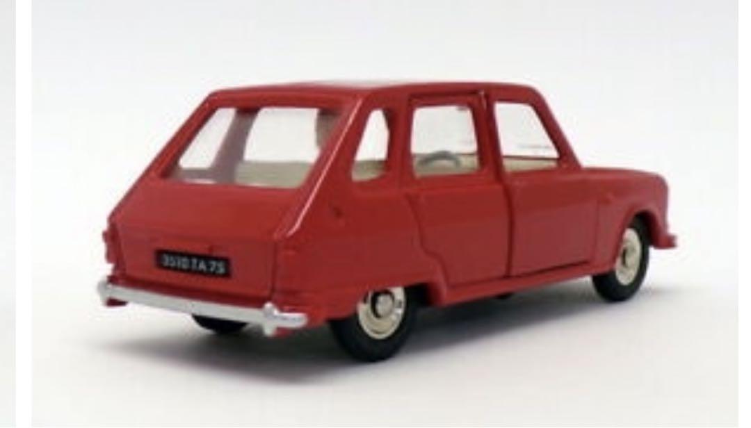 Dinky Toys Renault 6 Red Mini Car Dinkel No | eBay