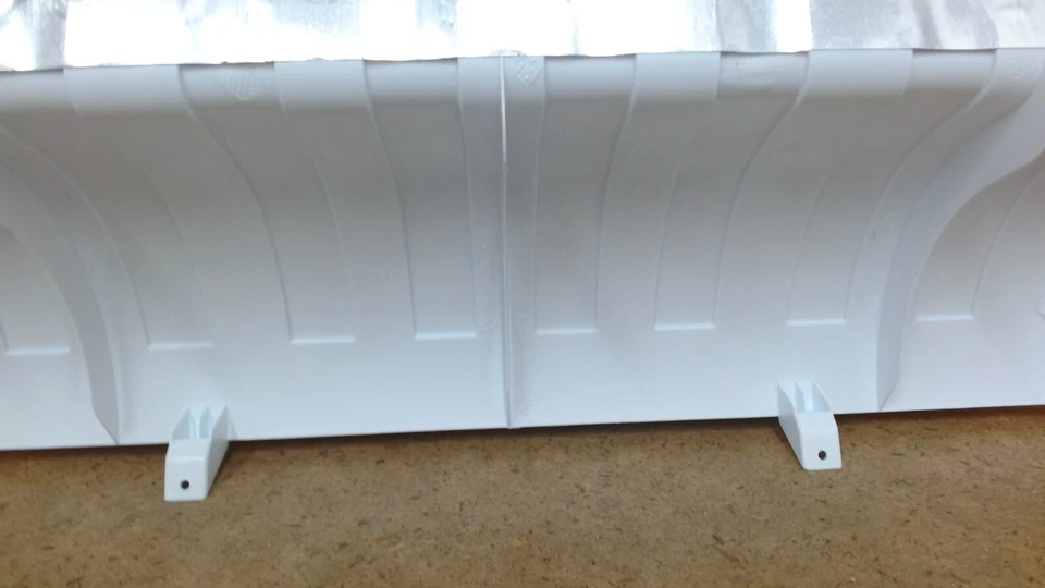 Cubierta evaporador refrigerador Beko 4923480400 Foto 2 de 4