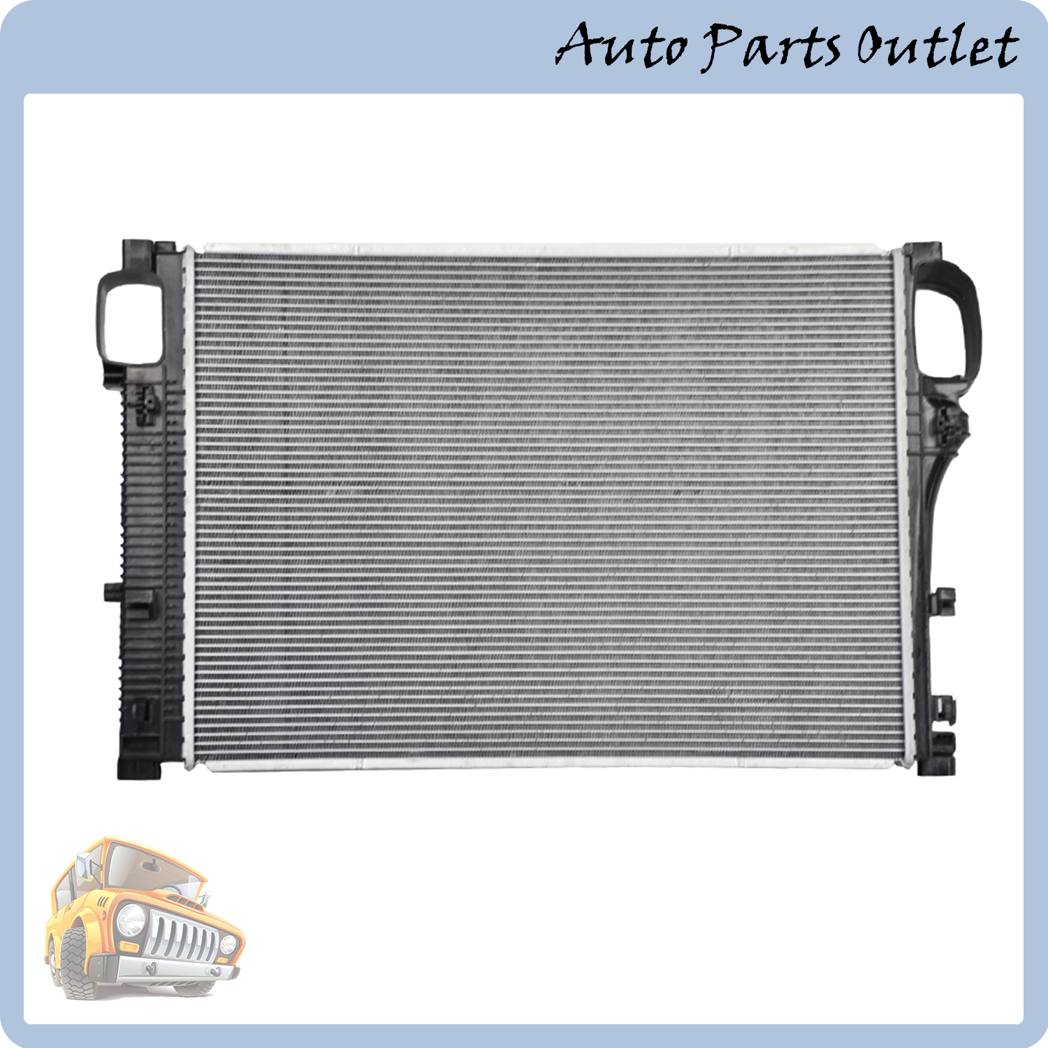 For Mercedes C216 W221 CL550 CL600 CL63 AMG S400 S550 S63 AMG Radiator APDI