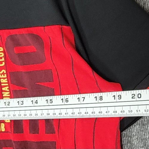 Switch Legendary Billionaires Club T-Shirt Mens Small Red Black V Neck - Picture 6 of 10