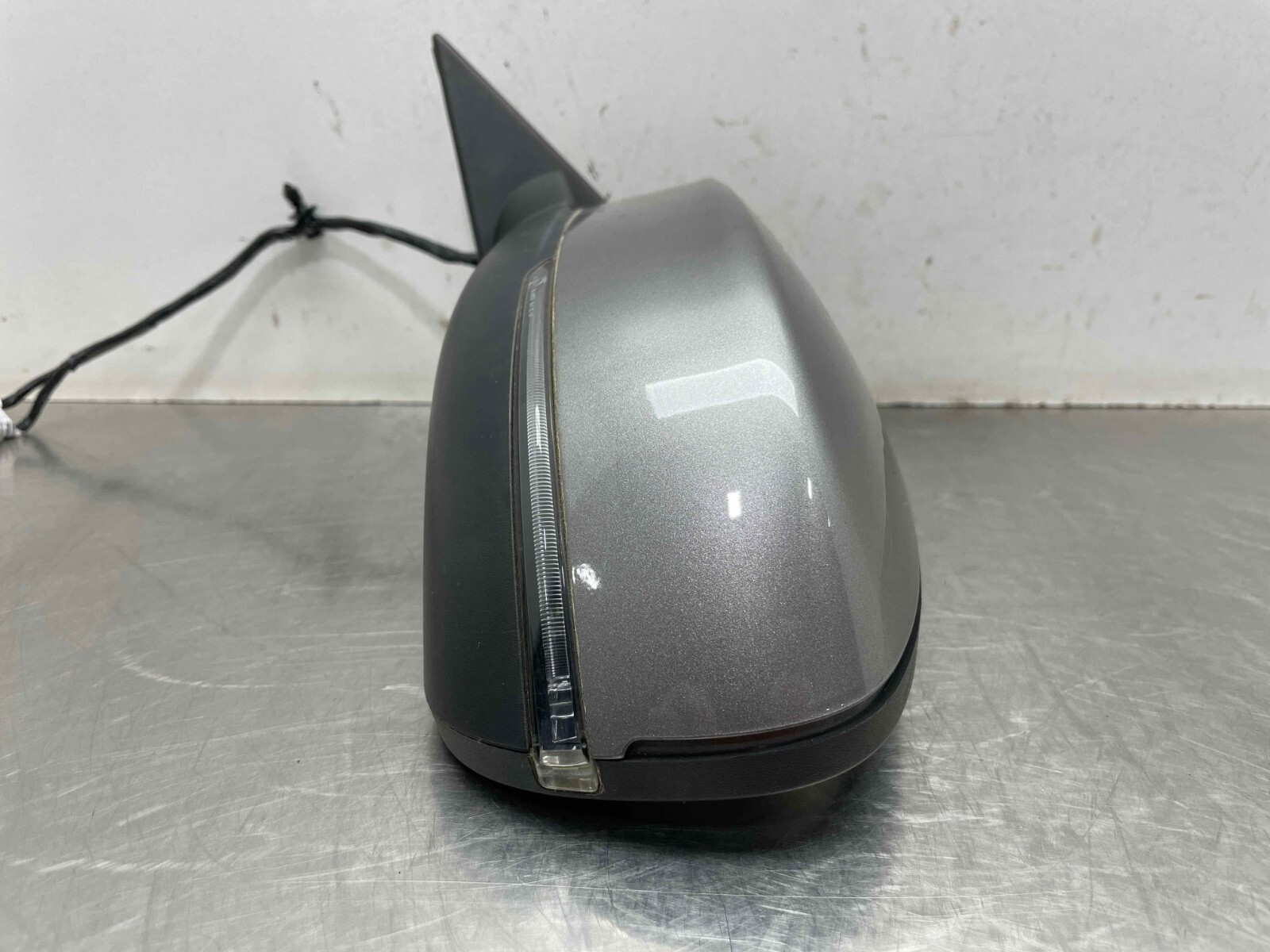 2017 Maserati Ghibli Sq4 Driver Left Door Mirror Assembly Gray W/ Blinker Lh 17