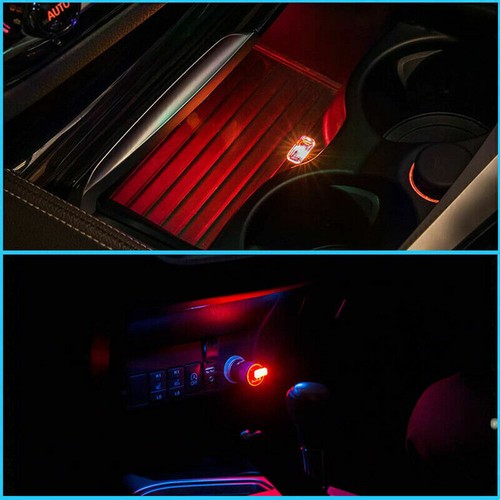 USB Car Interior New Light Neon Atmosphere Ambient Lamp Bulb LED Accessories