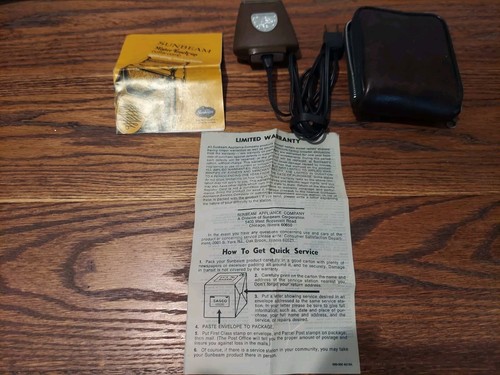 SUNBEAM Vintage 1975 “MISTER TOUCH UP" Cutter Comb Pre-Owned USA Electric - Picture 3 of 3