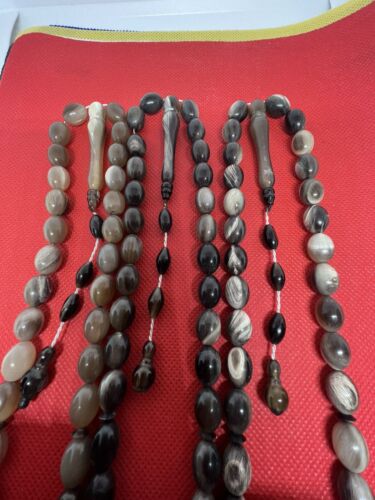 Cuerno de Búfalo Cuentas de Oración Islámica Tasbih Misbaha Rosario - Imagen 3 de 6
