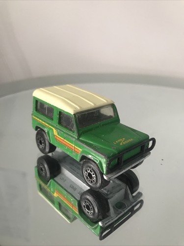 Vintage Matchbox Land Rover Ninety 90 1987 Diecast Model 1:62 Green